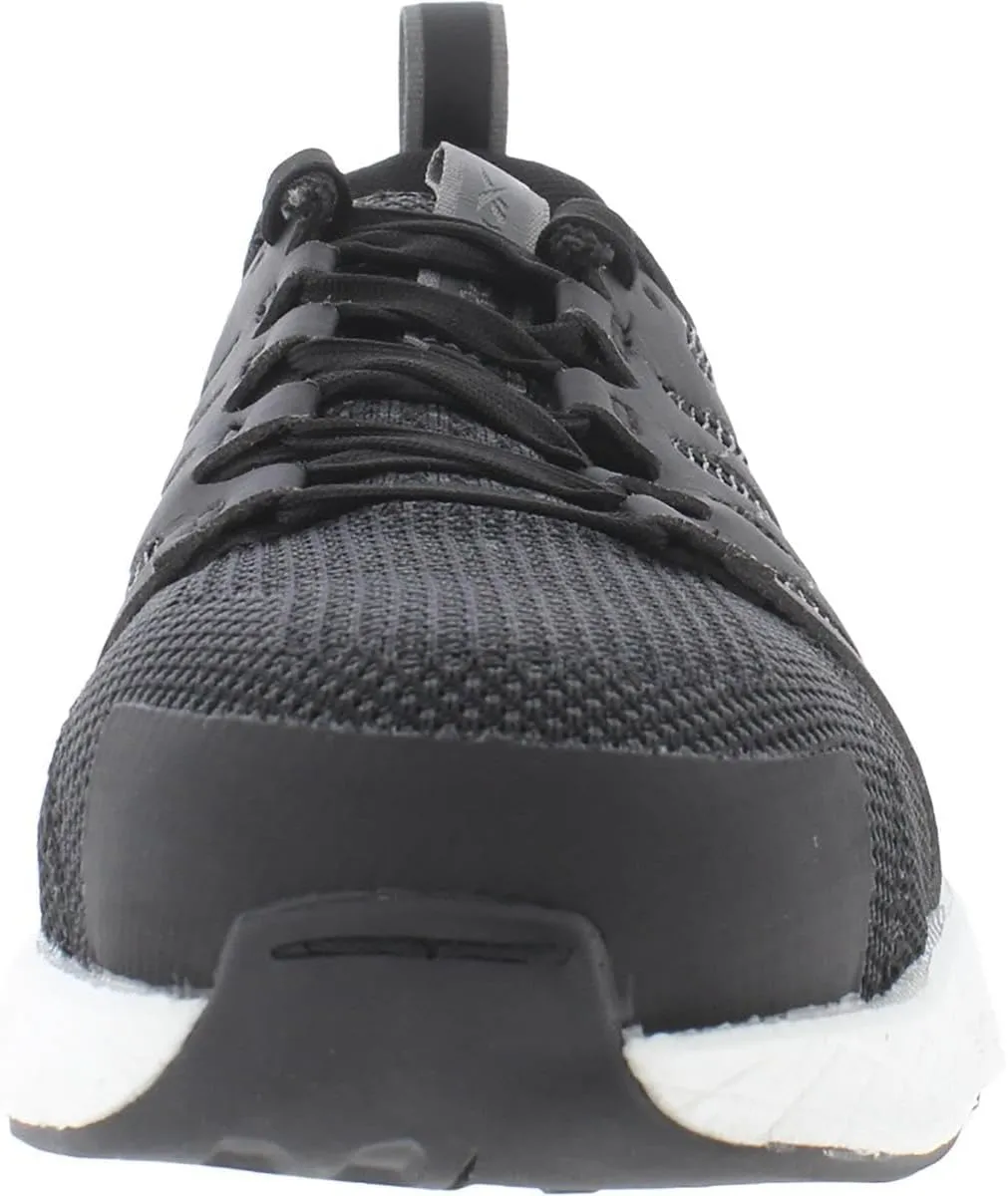 Reebok Women's Rb431 Fusion Flexweave Safety Composite Toe Athletic Work Shoe Black and Grey Industrial