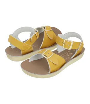 Salt-water sandals surfer mustard