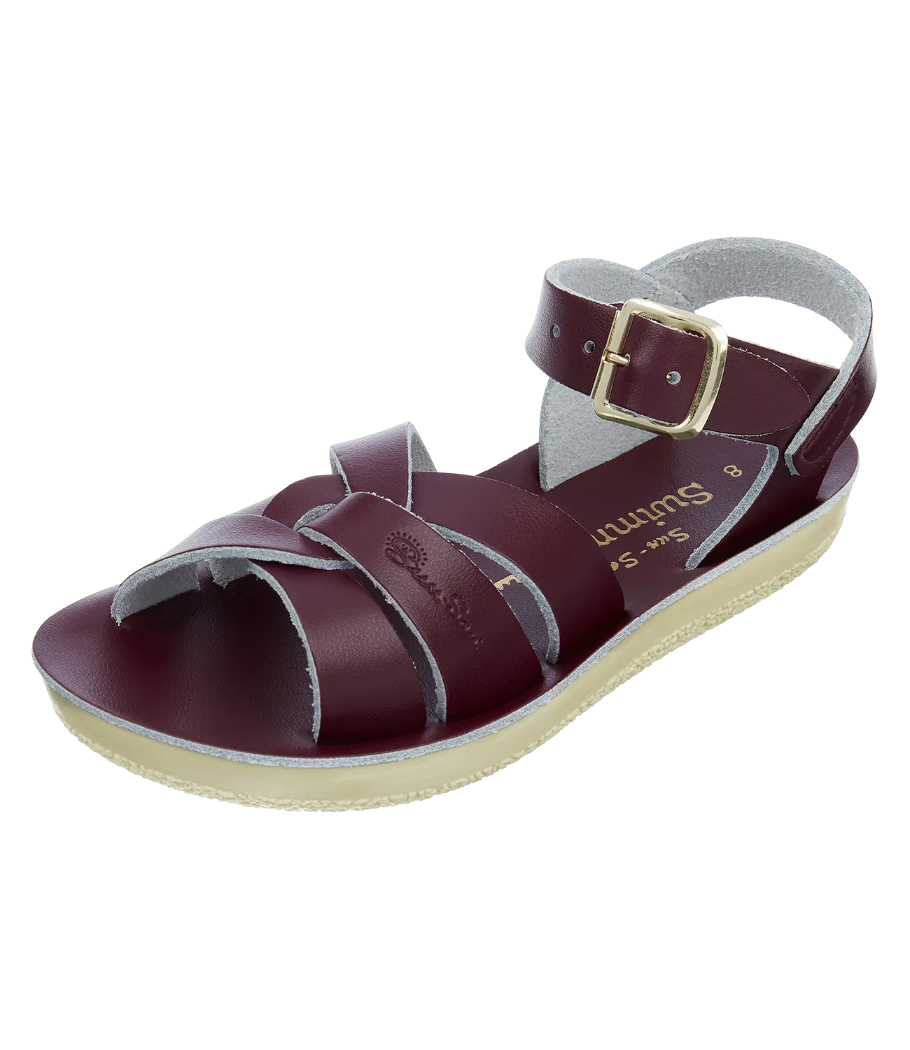 Salt-water sandals swimmer claret