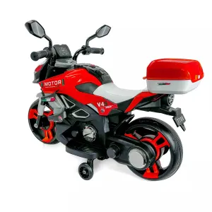 Speed V4S 2 Wheel Ride On Bike (Red)