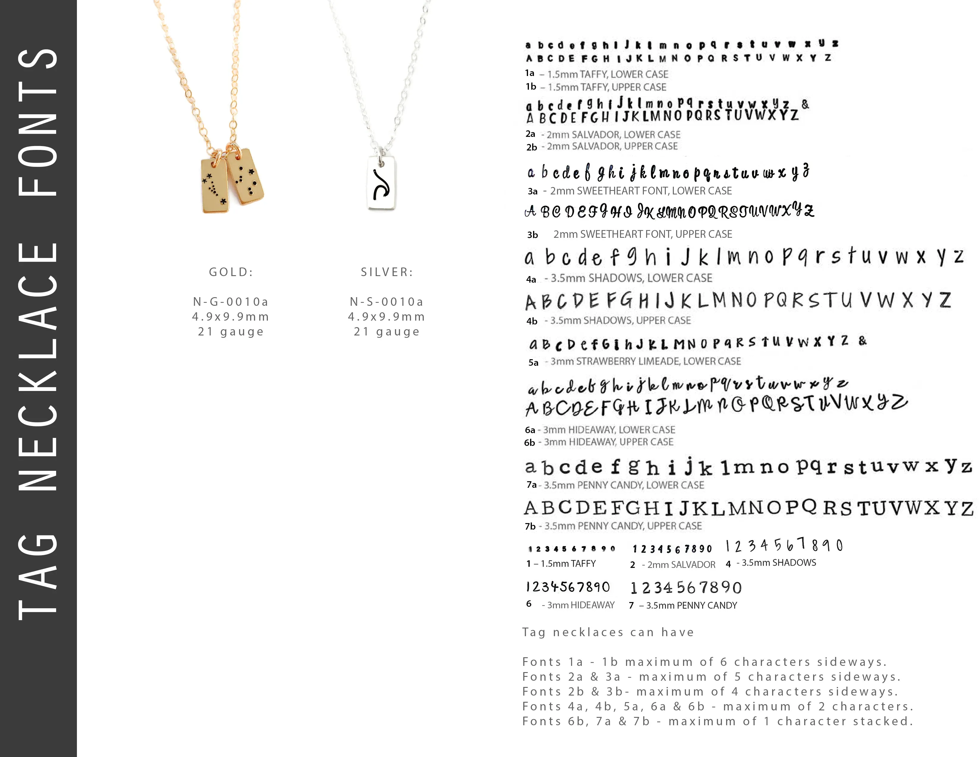 Tag Necklace