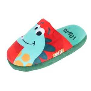Textiel Trade Kids' Fun Dino Slide-On Slippers