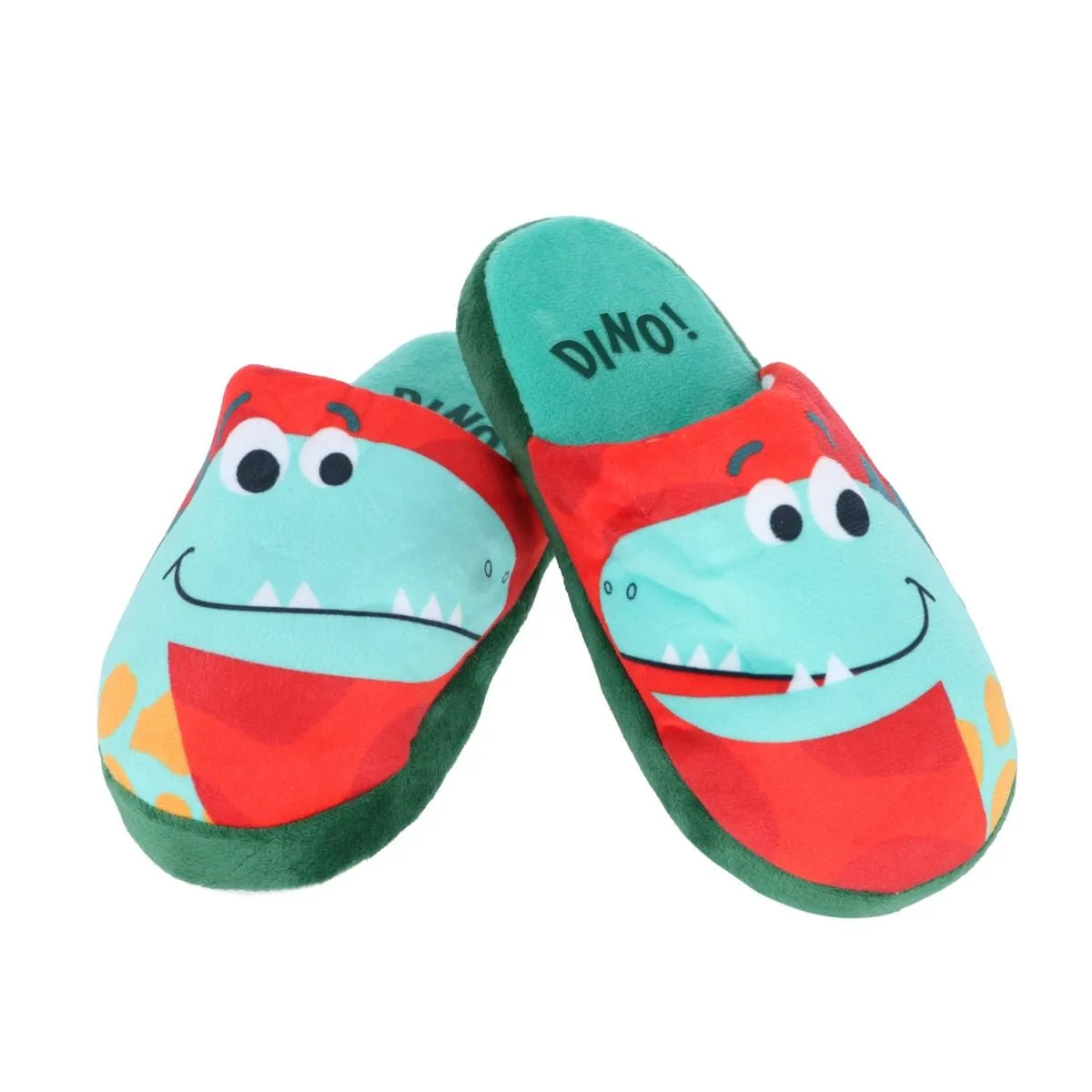 Textiel Trade Kids' Fun Dino Slide-On Slippers