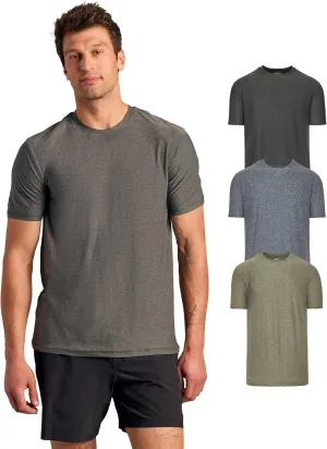 True Classic Workout Shirts for Men - Athletic Tops & Gym Shirts for Men, Quick-Dry Mens Workout Shirt Base Layer