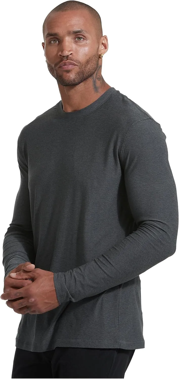 True Classic Workout Shirts for Men - Athletic Tops & Gym Shirts for Men, Quick-Dry Mens Workout Shirt Base Layer