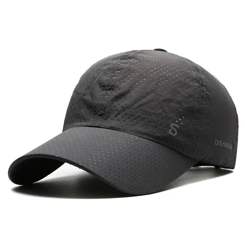 Unisex Quick Dry Breathable Baseball Cap