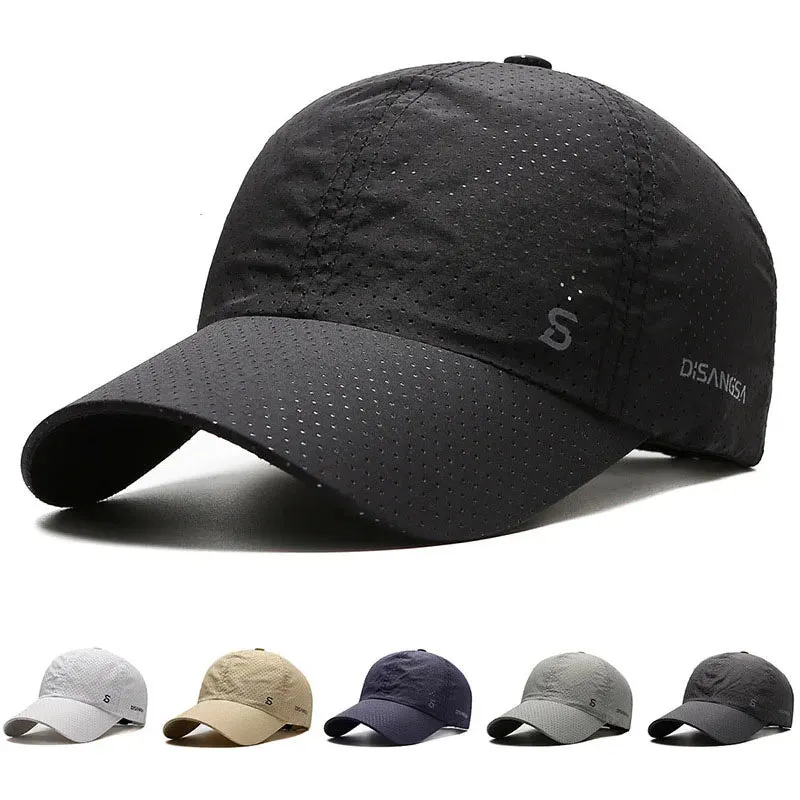 Unisex Quick Dry Breathable Baseball Cap