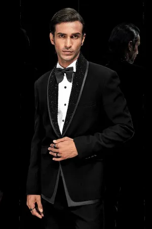 Venus Crystal Embellished Tuxedo