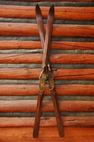 Vintage Skis - Northland Hickory Skis
