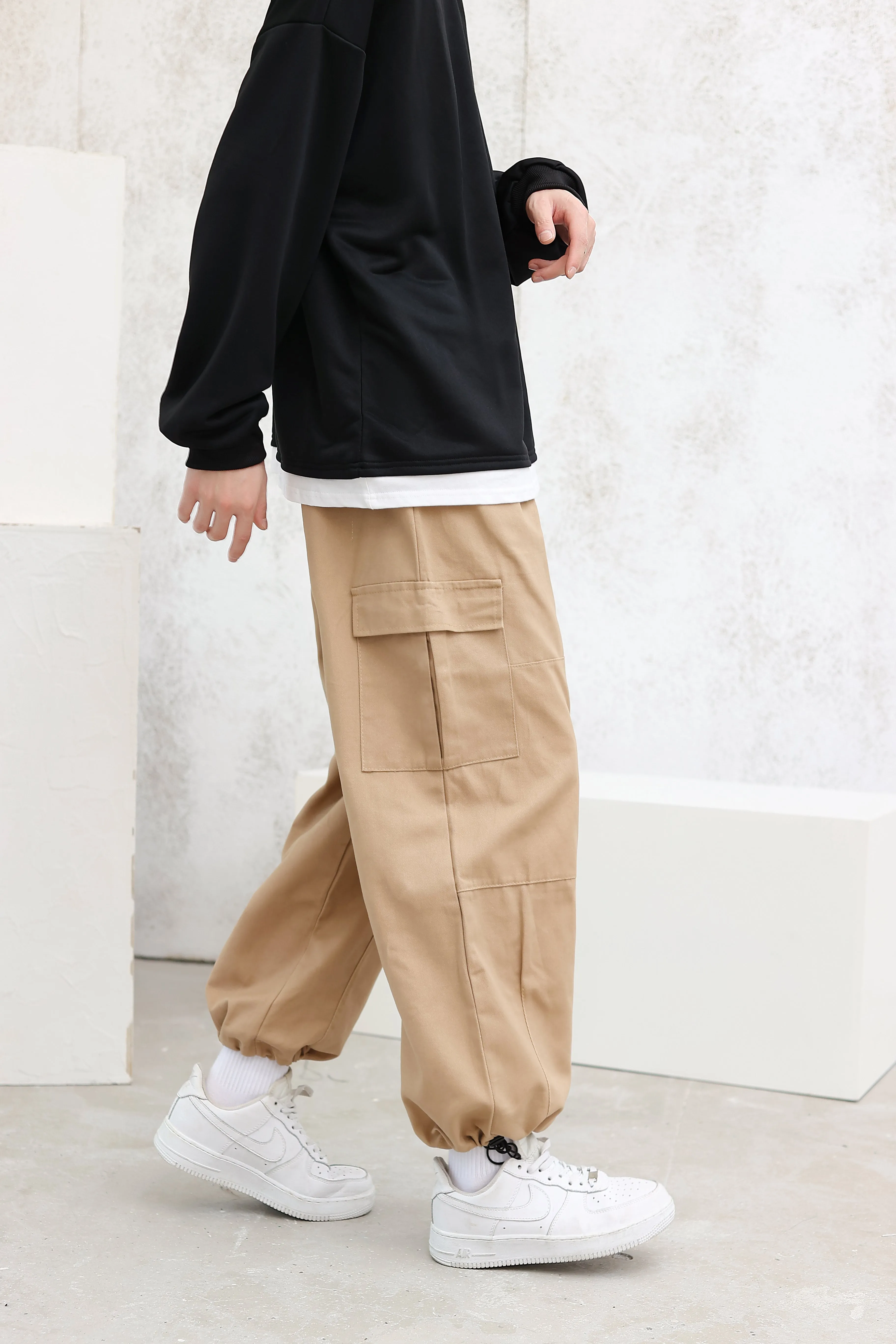 Wide Leg Cargo Pants