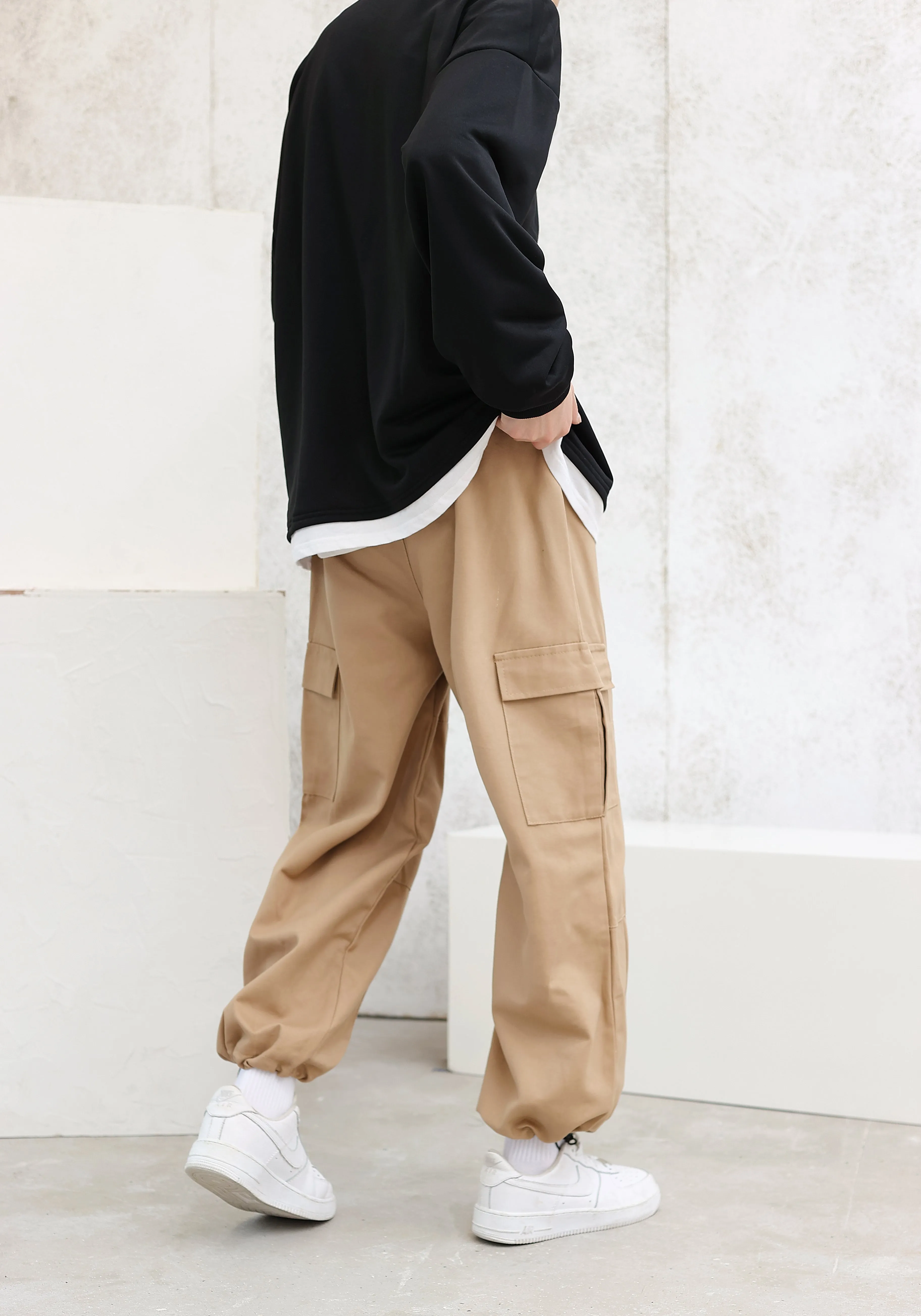 Wide Leg Cargo Pants