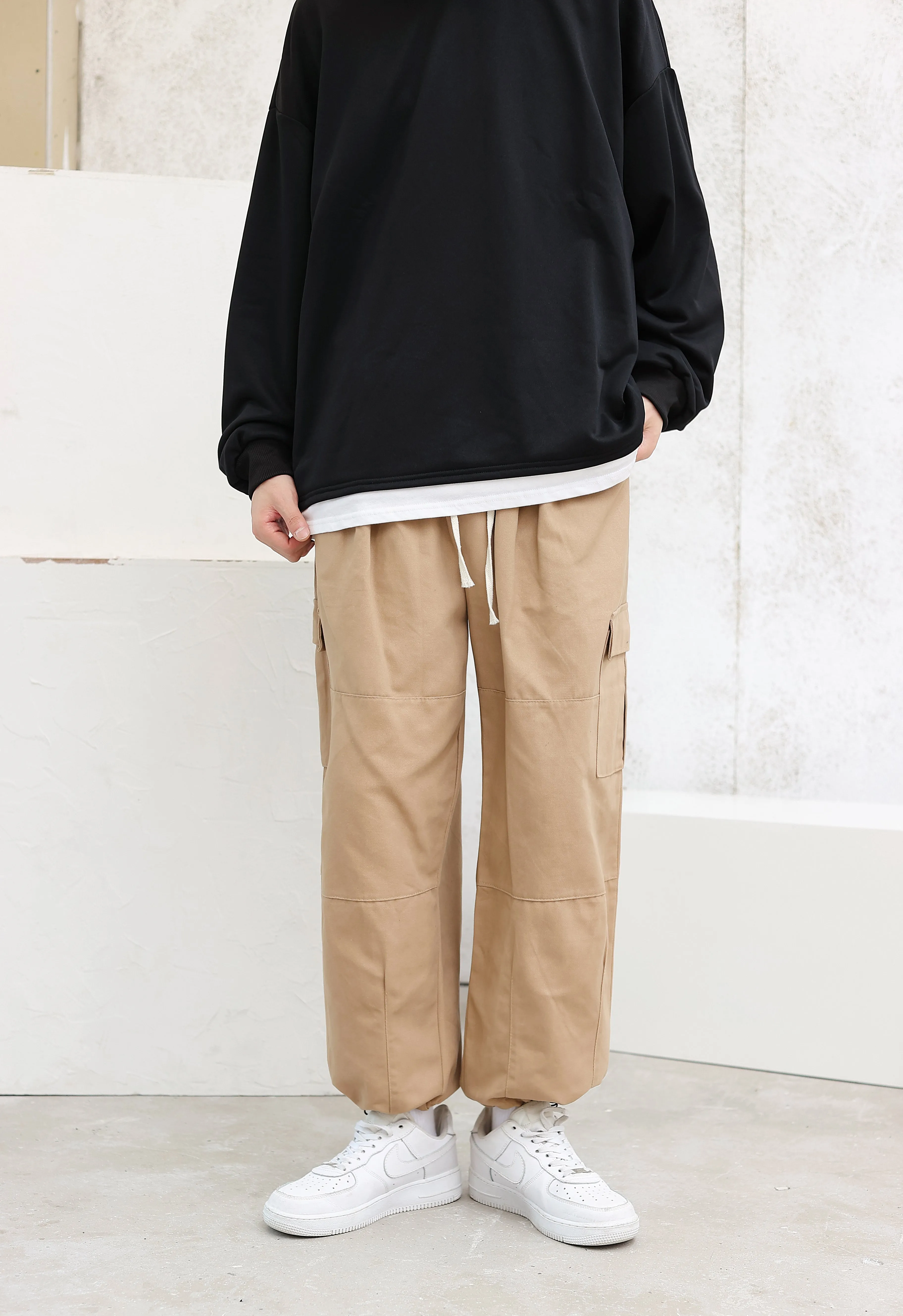 Wide Leg Cargo Pants