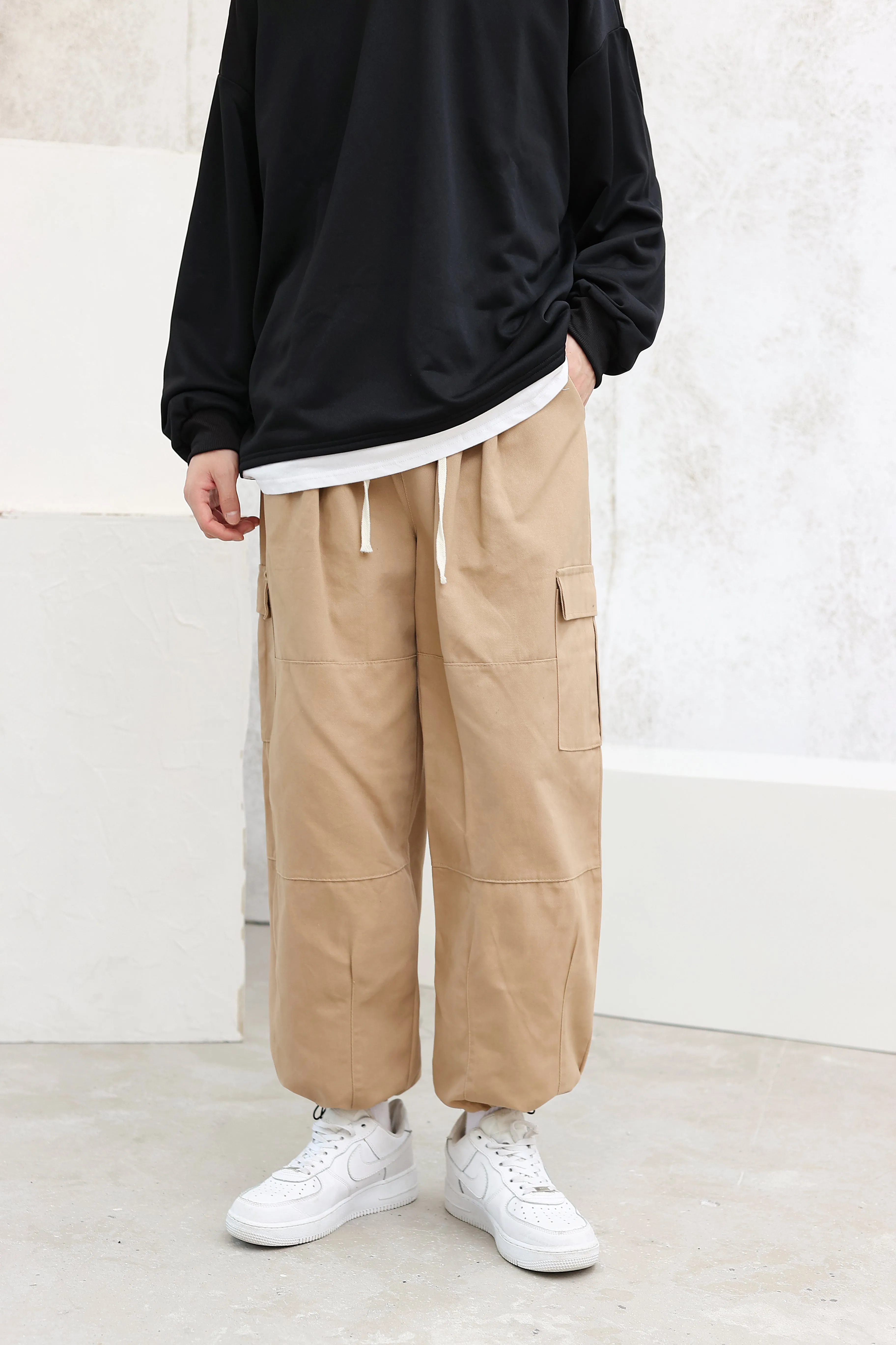 Wide Leg Cargo Pants