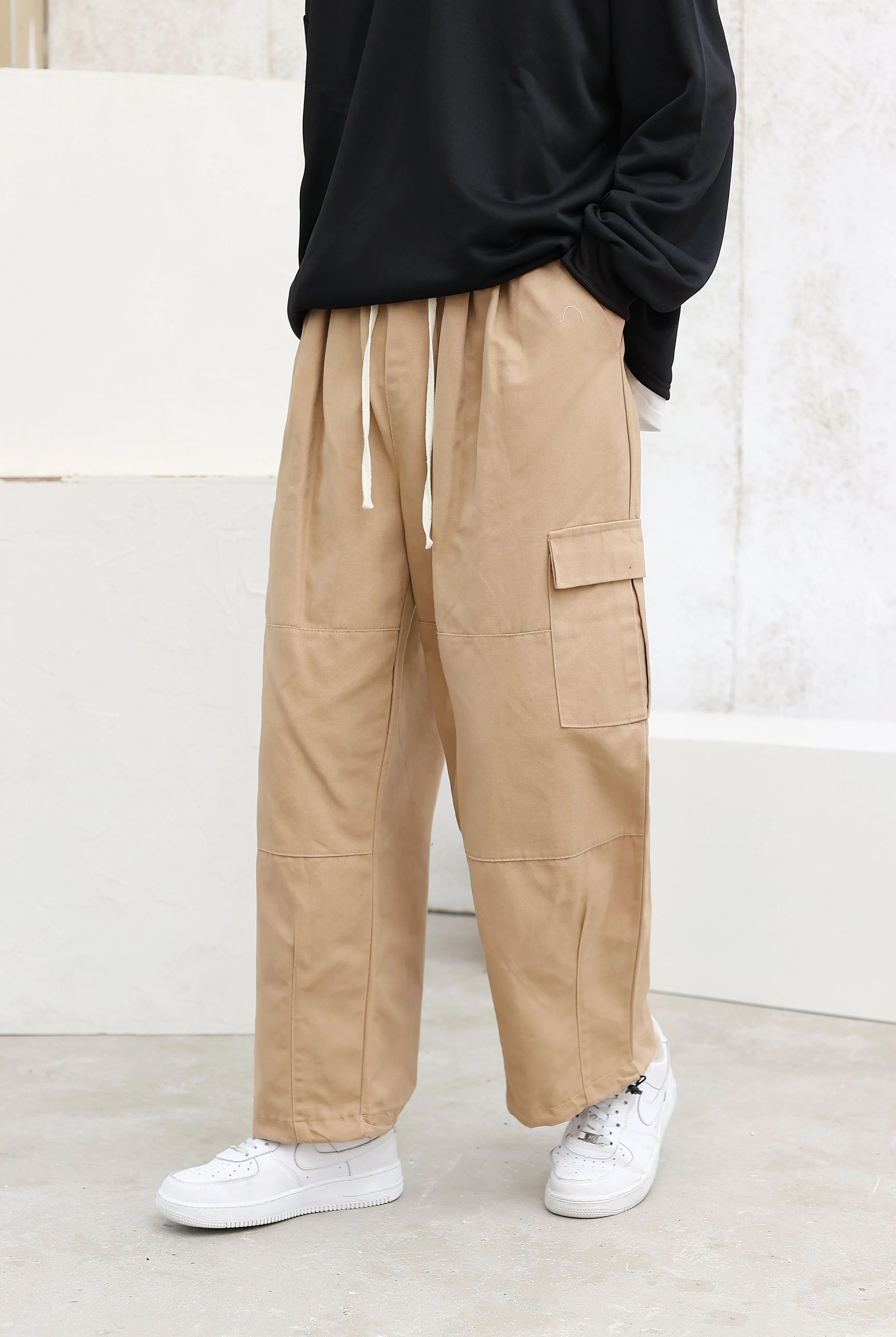 Wide Leg Cargo Pants