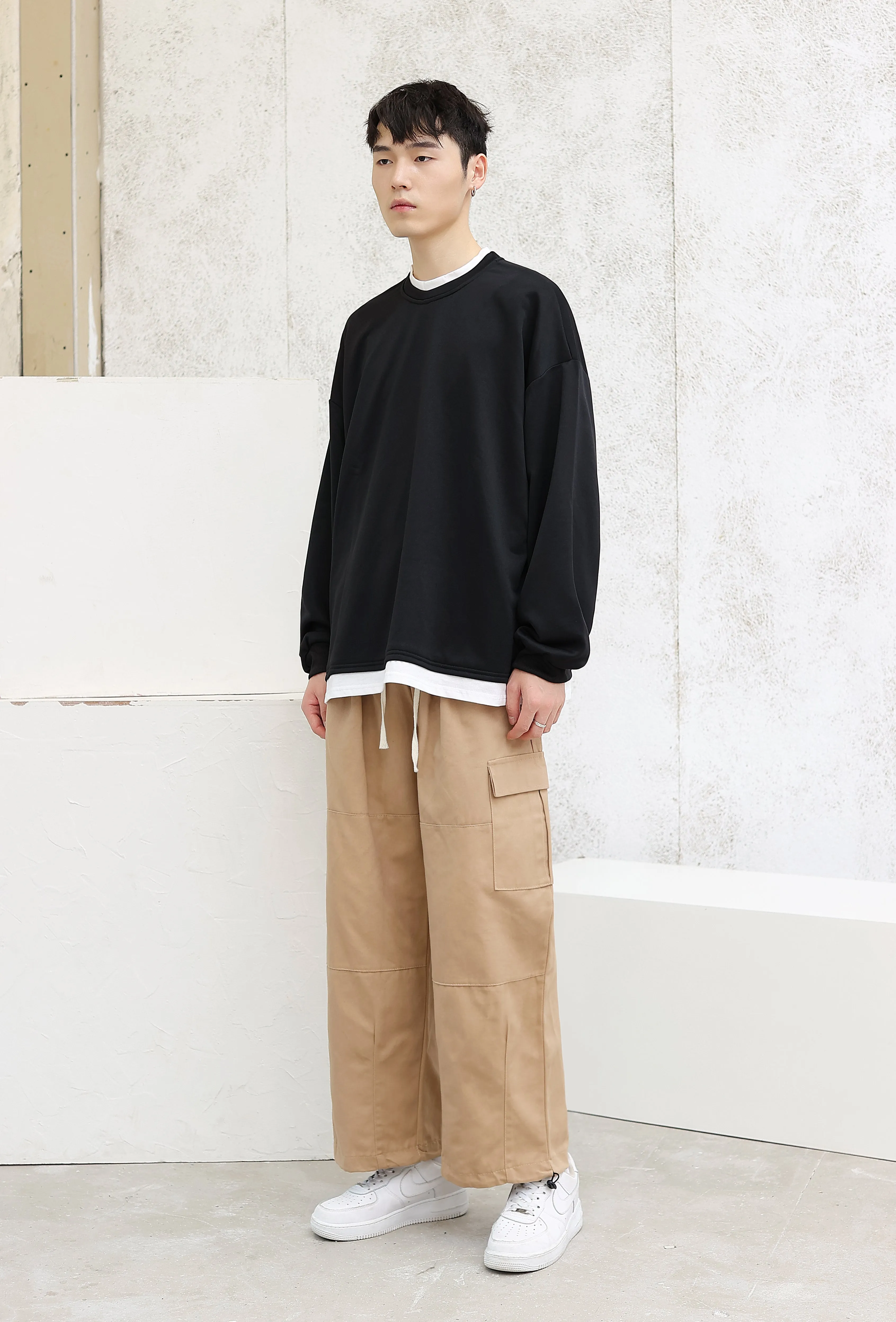 Wide Leg Cargo Pants