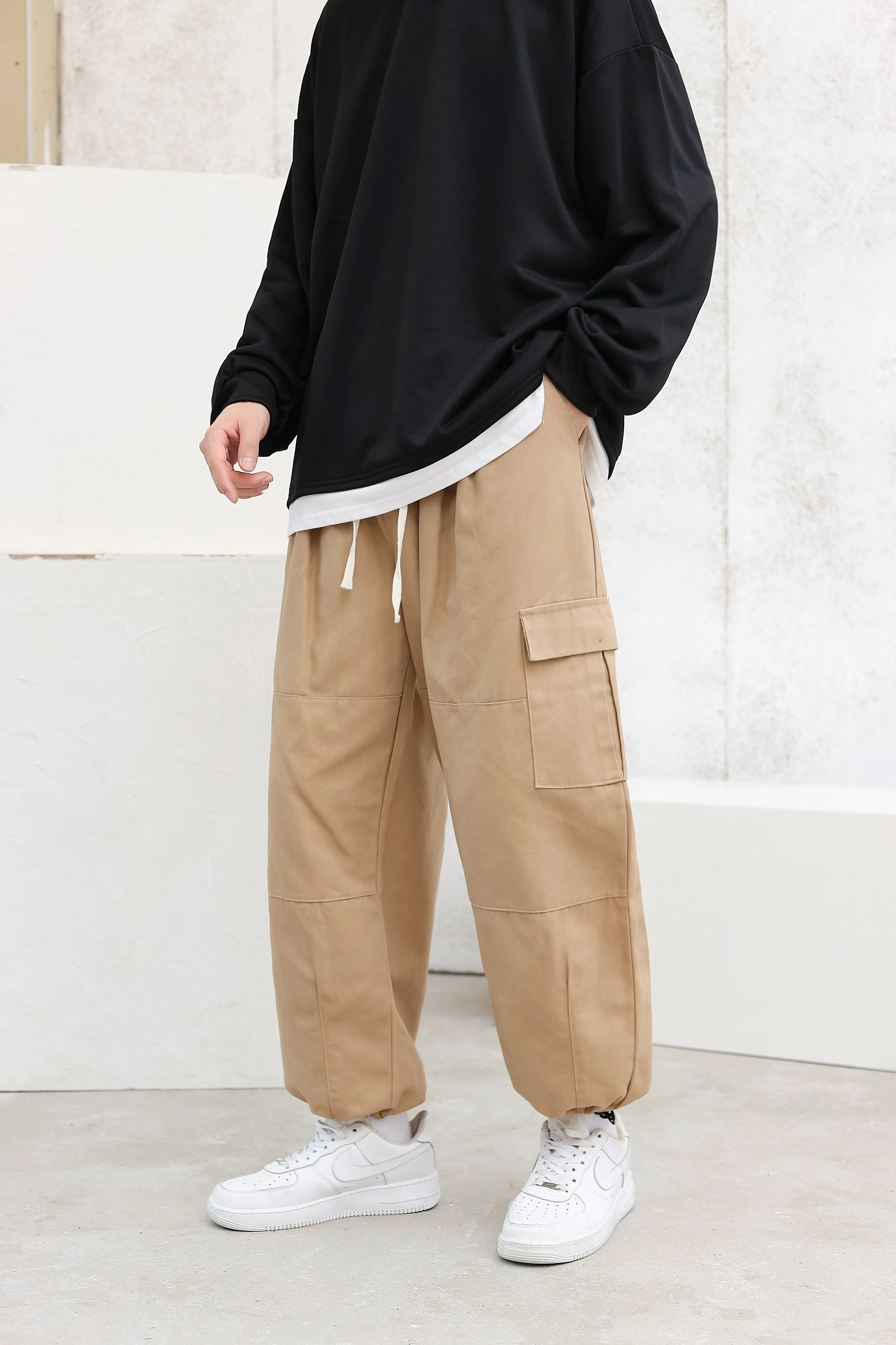 Wide Leg Cargo Pants