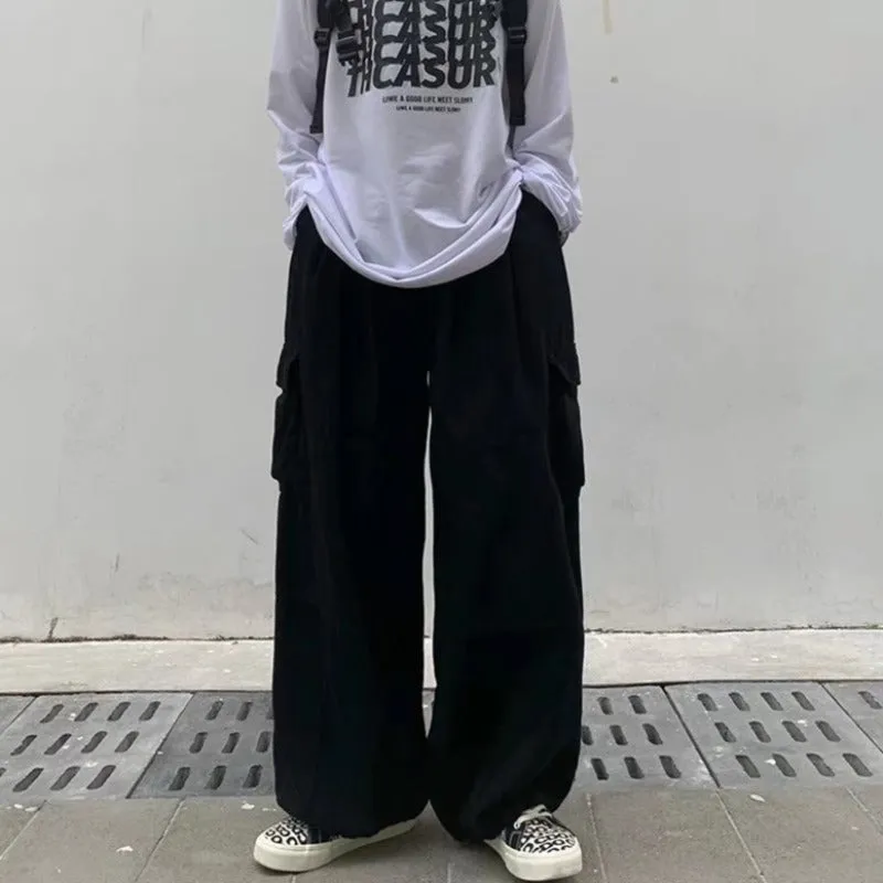 Wide Leg Cargo Pants