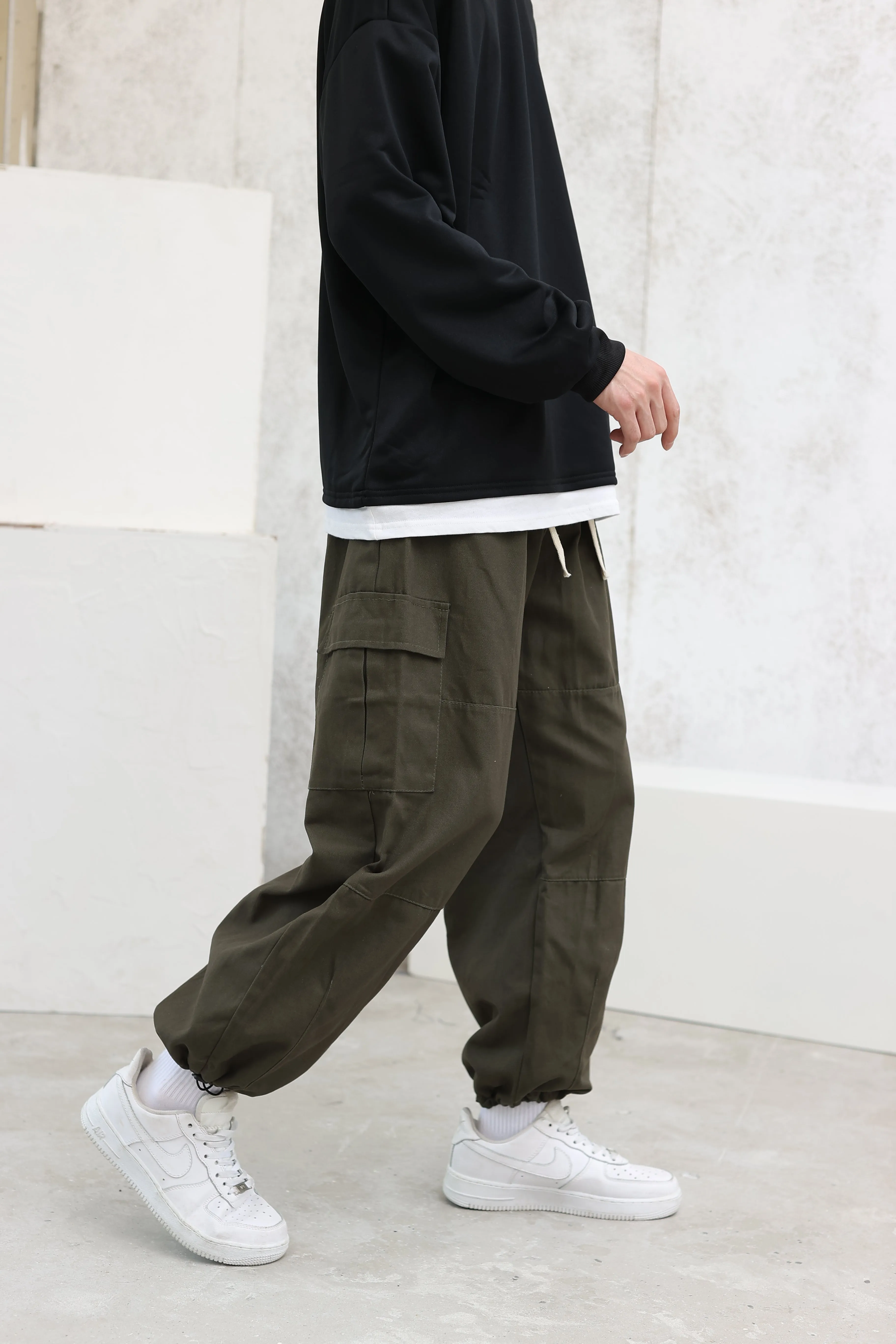 Wide Leg Cargo Pants