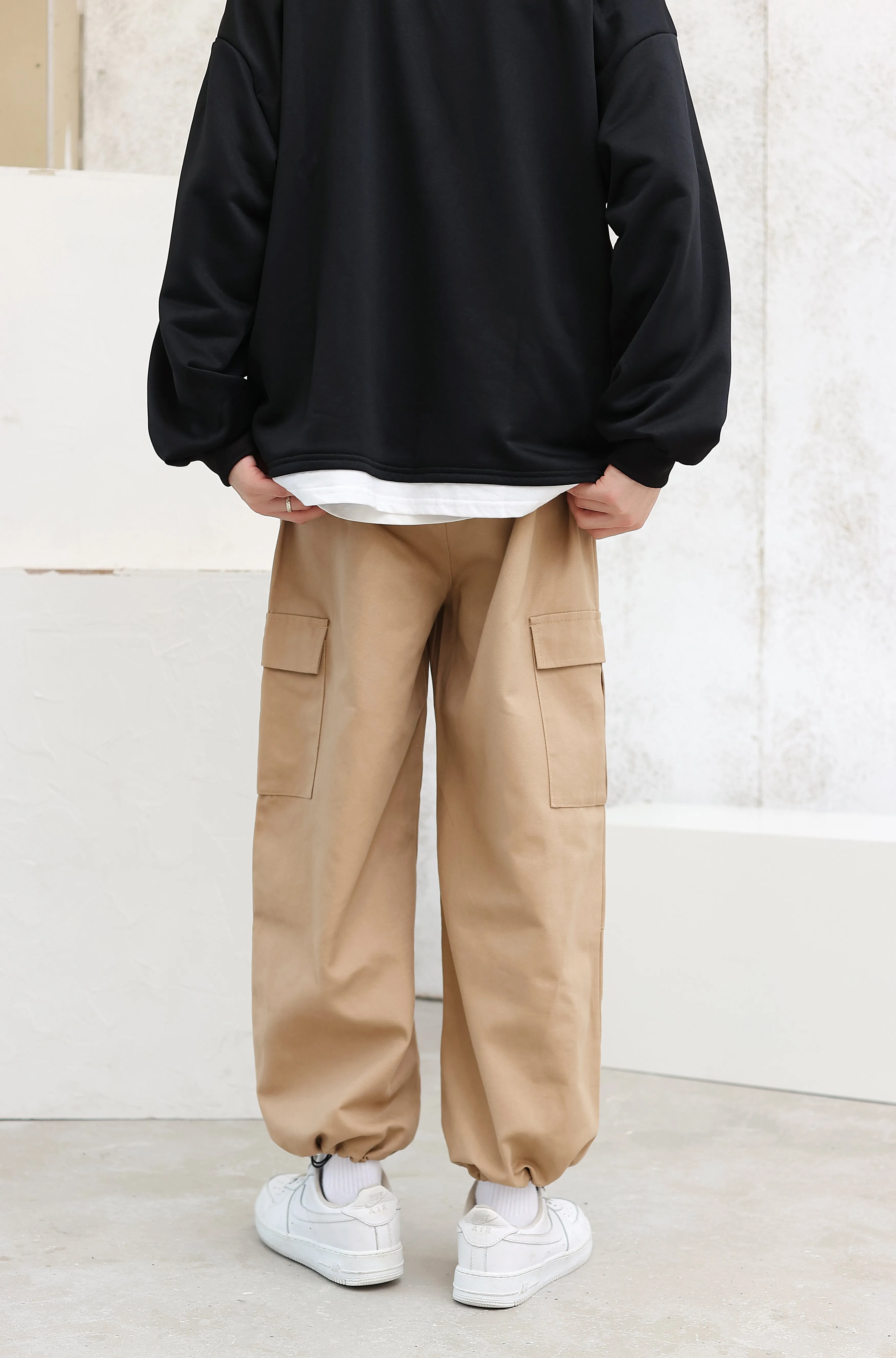 Wide Leg Cargo Pants