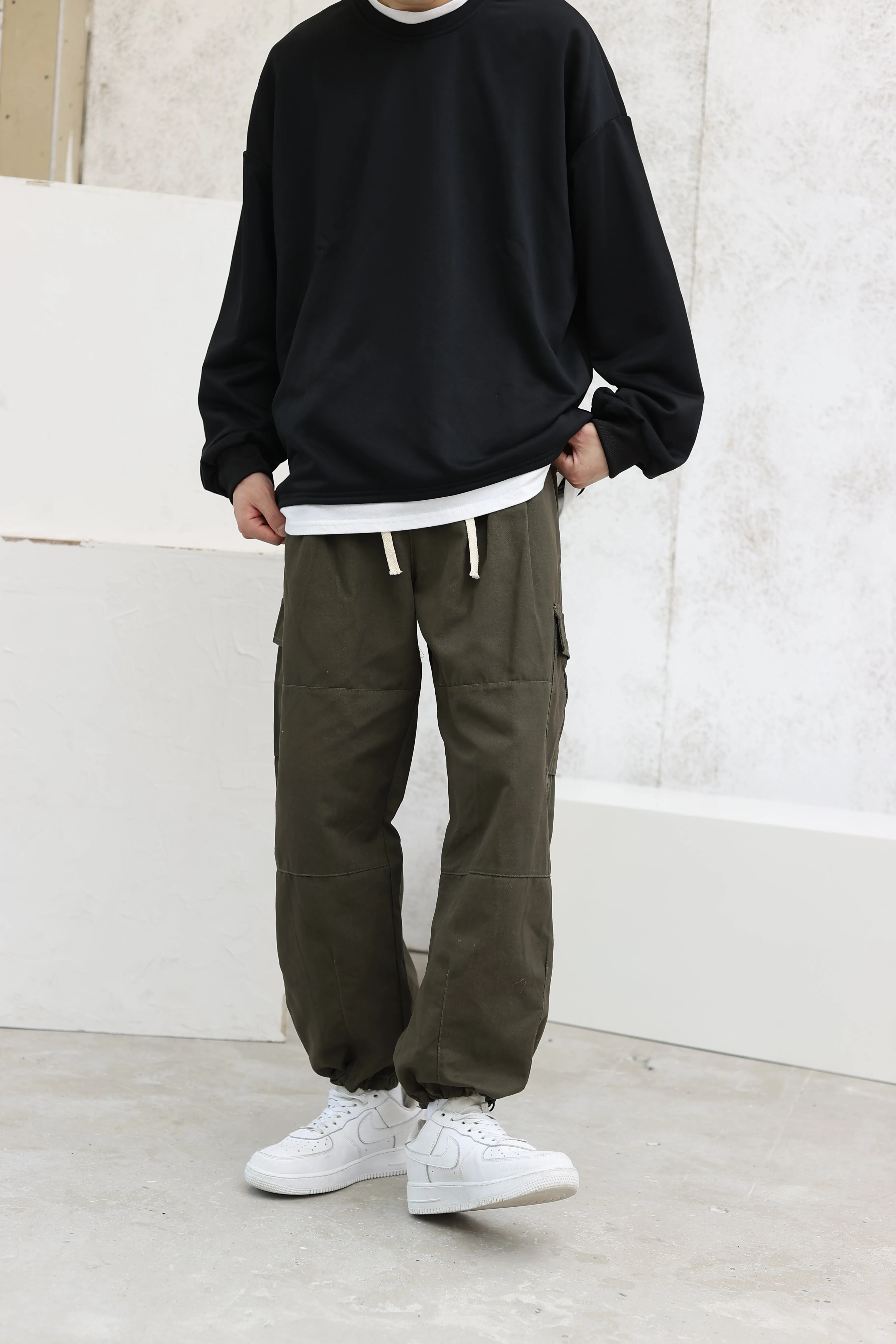 Wide Leg Cargo Pants