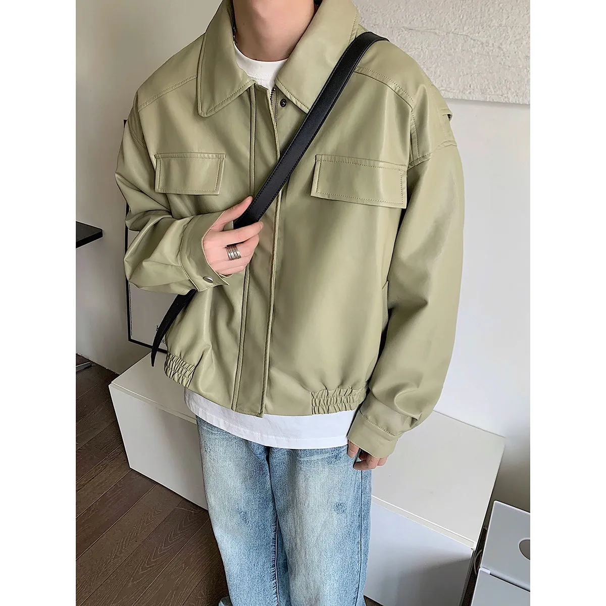 WLS Leather Retro Jacket