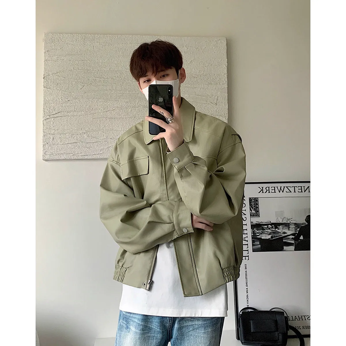 WLS Leather Retro Jacket