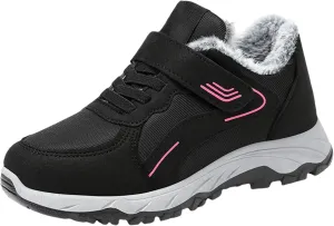 Womens Mens Snow Boots Winter Warm Plush Lined Ankle Booties Waterproof Insulated Slip On Outdoor Shoes
