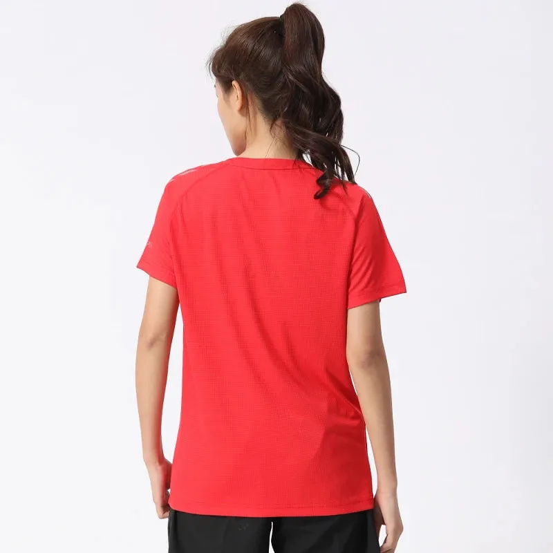 Women's Quick Dry Running T-Shirt - Breathable Gym Top