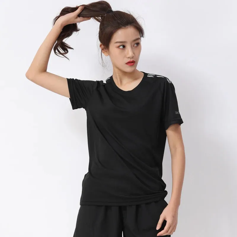 Women's Quick Dry Running T-Shirt - Breathable Gym Top