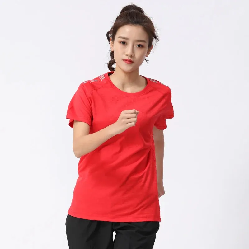 Women's Quick Dry Running T-Shirt - Breathable Gym Top