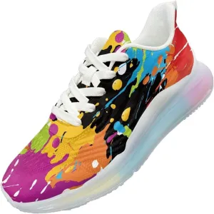 Women's Shoes Breathable Comfortable Lightweight Running Sneaker Non-Slip Air Cushion Footwear Walking Shoes Women US 6-11
